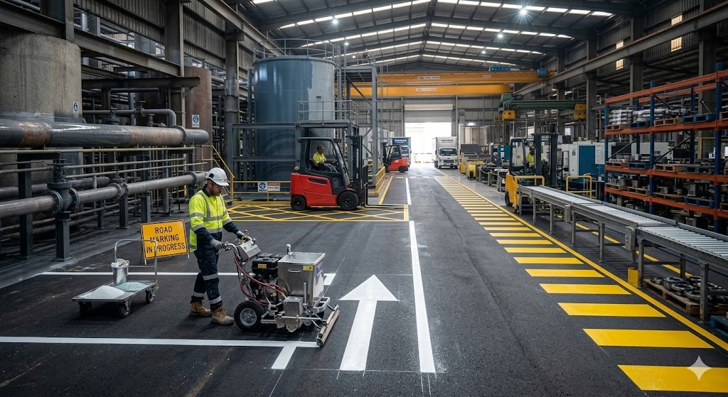 Thermoplastic Road Marking